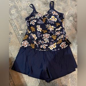 24W Two Piece Bathing Suit only worn a couple of times Great Support